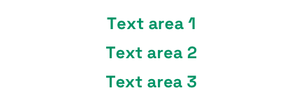 Three lines (stacked)